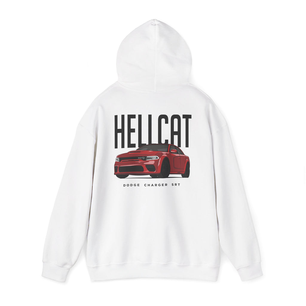 Cozy Minimalist Muscle Car Hoodie — Bold, Spacious Design