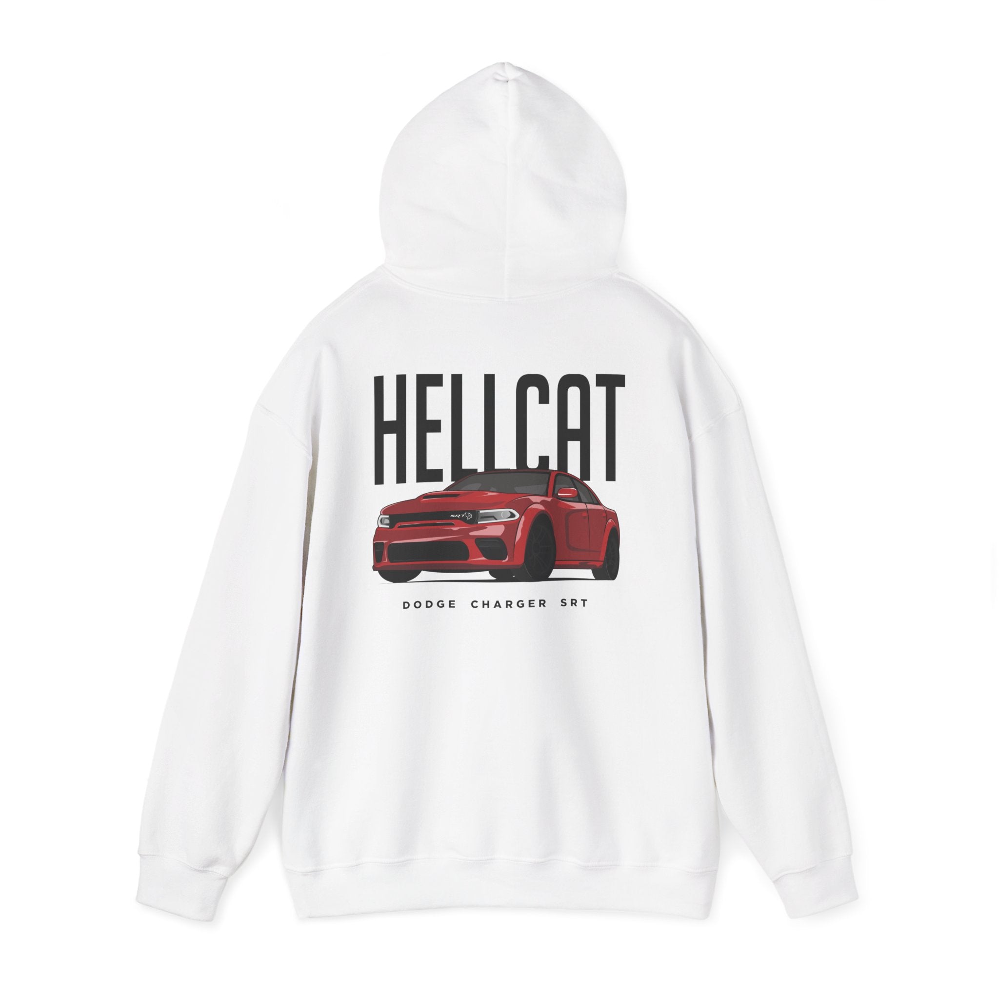 Cozy Minimalist Muscle Car Hoodie — Bold, Spacious Design