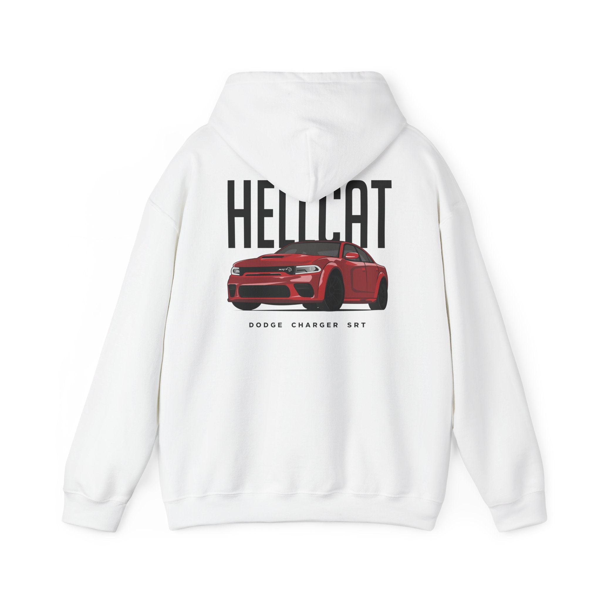 Cozy Minimalist Muscle Car Hoodie — Bold, Spacious Design