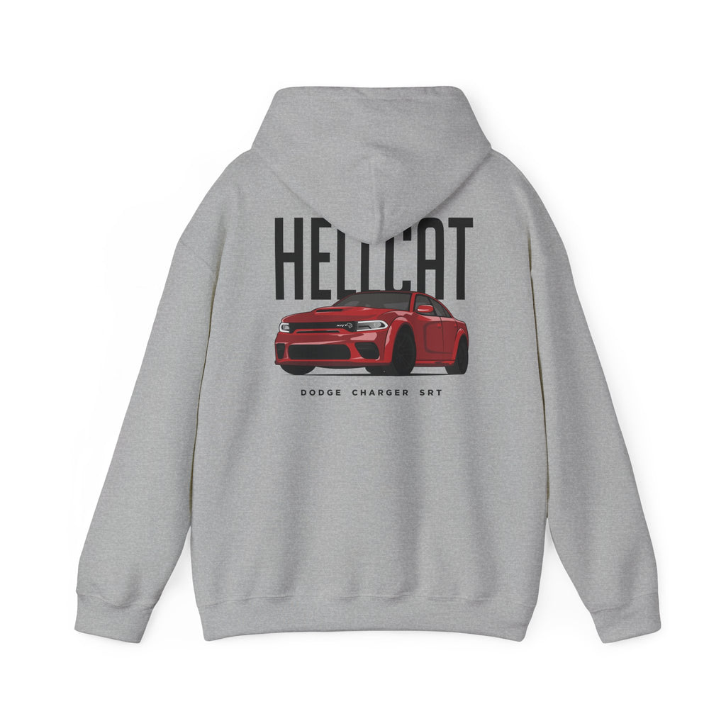 Cozy Minimalist Muscle Car Hoodie — Bold, Spacious Design