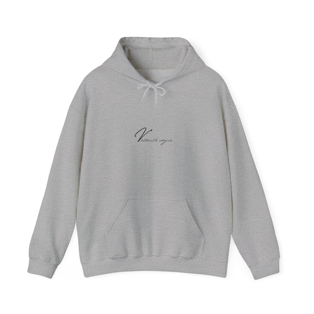Cozy Minimalist Muscle Car Hoodie — Bold, Spacious Design